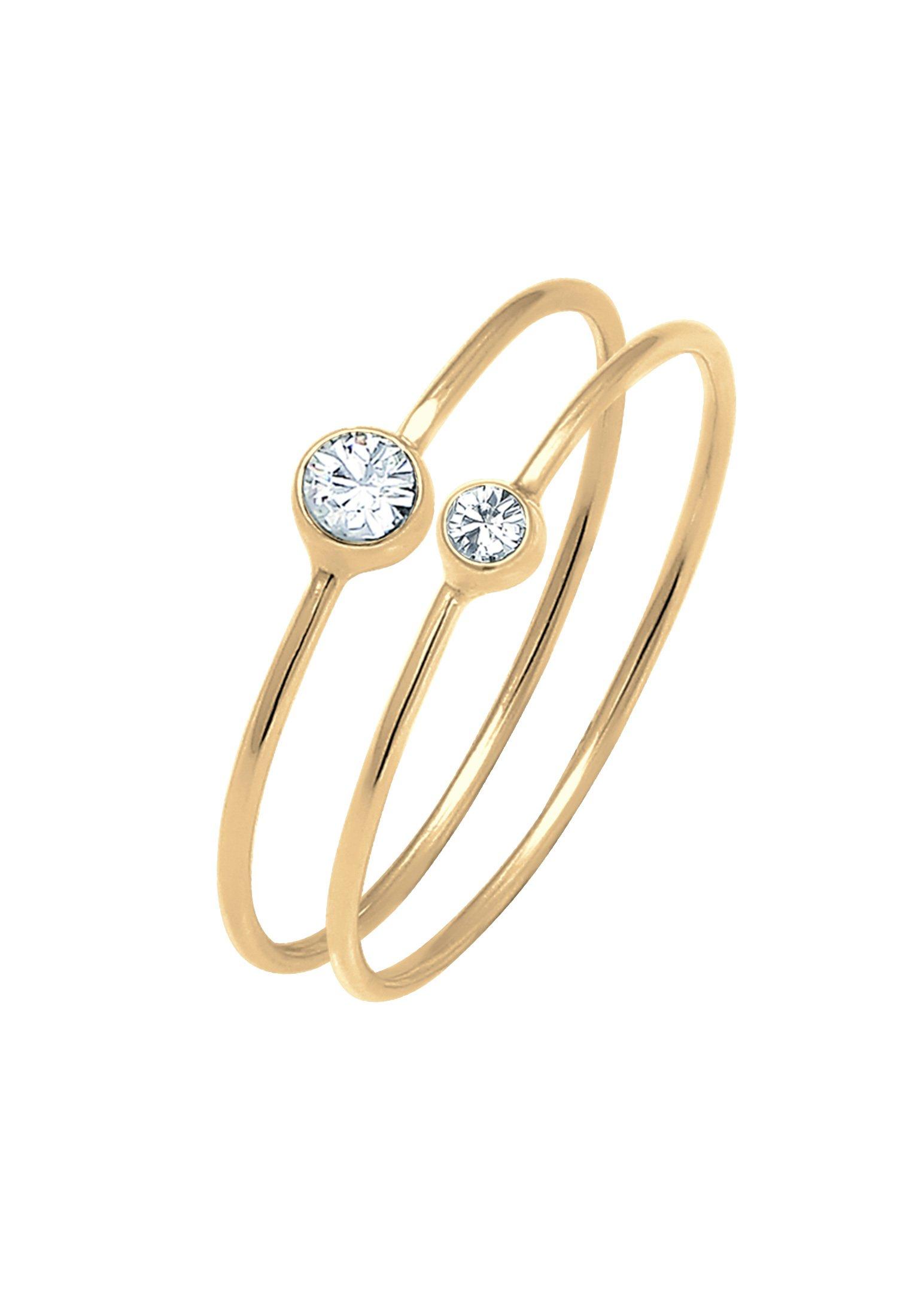 Elli Ring 2Er Set Kristalle