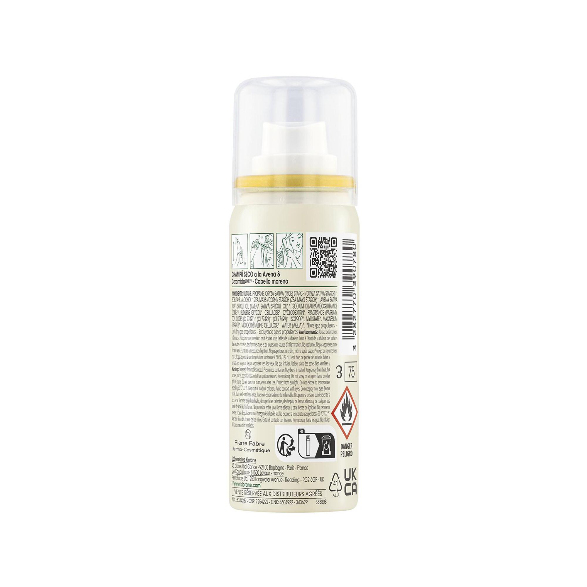 KLORANE Hafer & Ceramidᴸᴵᴷᴱ Getöntes Trockenshampoo