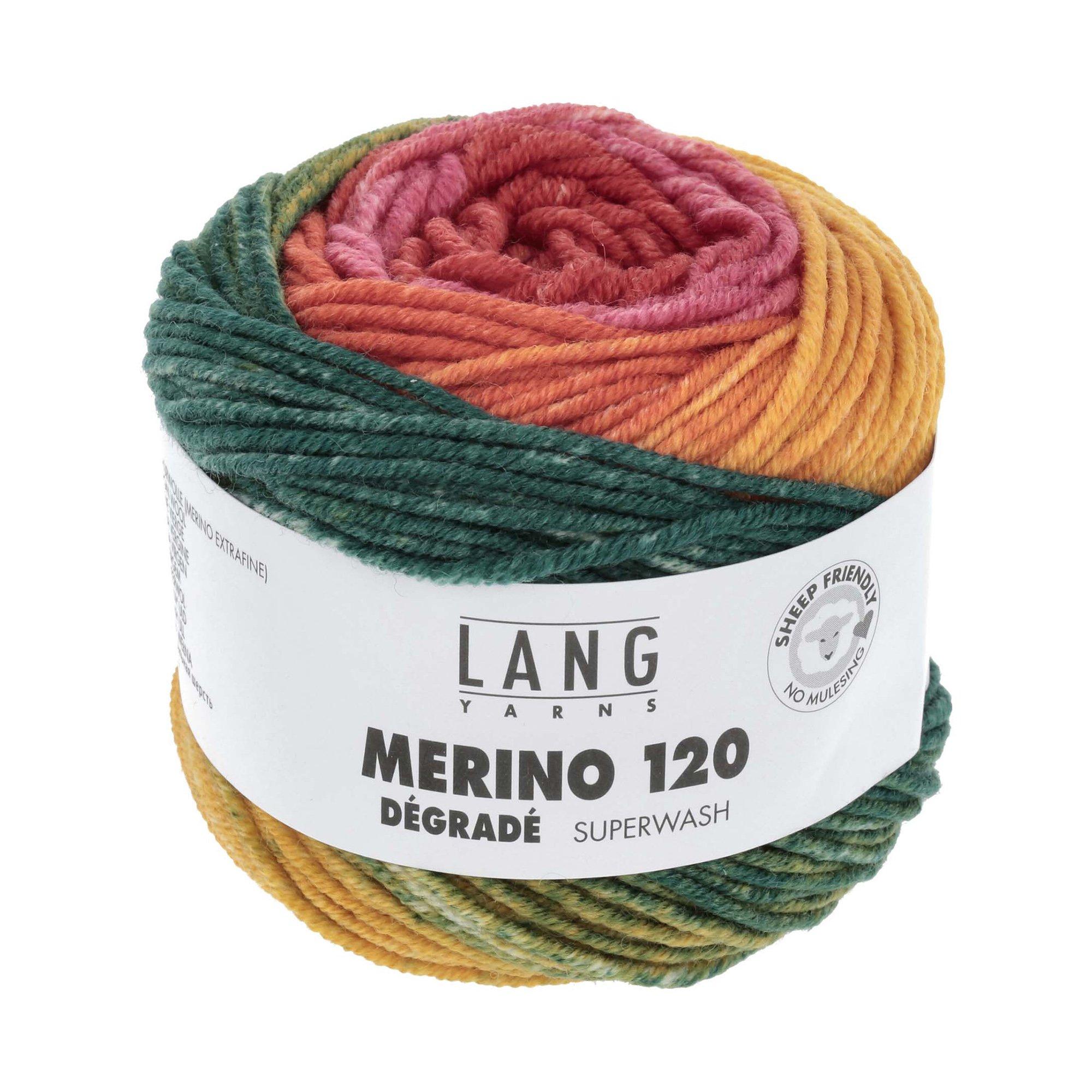 LANG Strickgarn MERINO 120 DÉGRADÉ