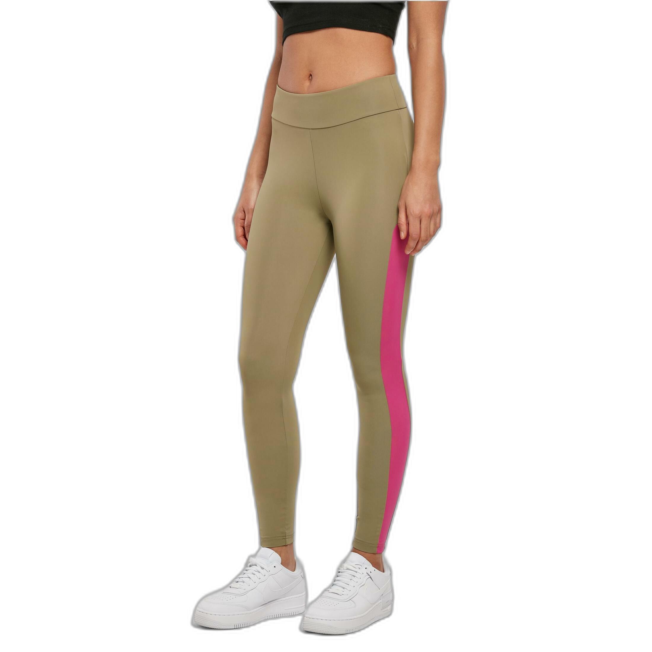 URBAN CLASSICS leggings für en color block