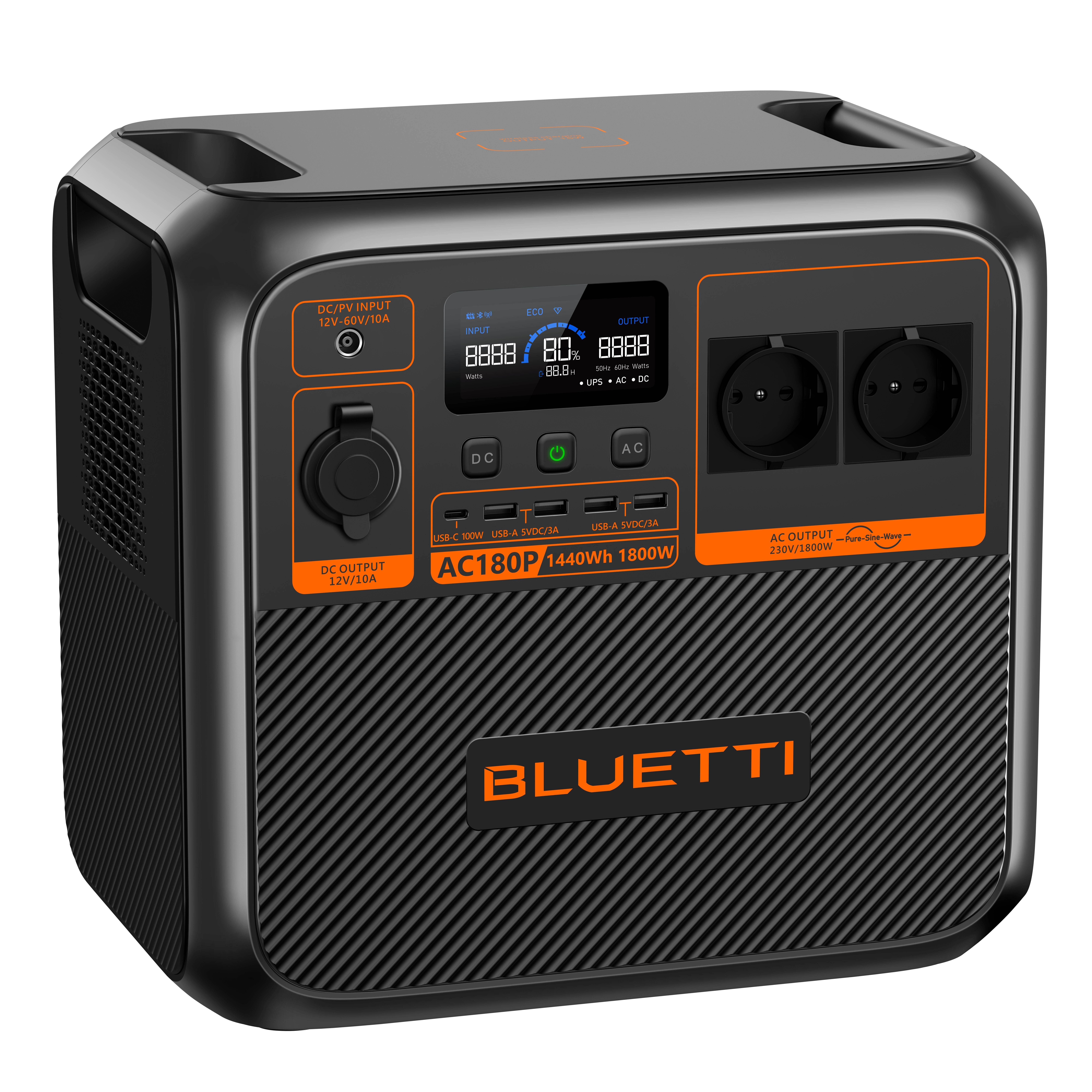 Bluetti Tragbare Powerstation AC180P