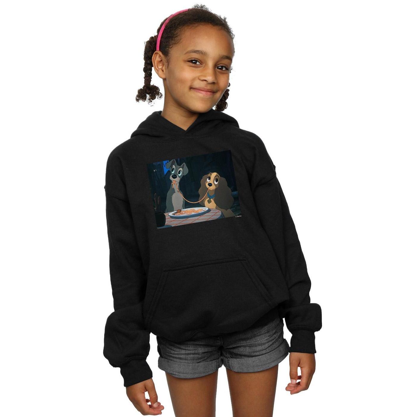 Disney Lady And The Tramp Spaghetti Slurp Kapuzenpullover