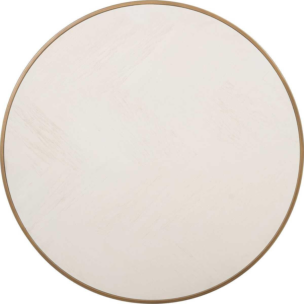 mutoni Couchtisch Whitebone 90x90 (2er-Set)