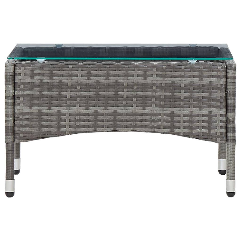 VidaXL Couchtisch poly-rattan