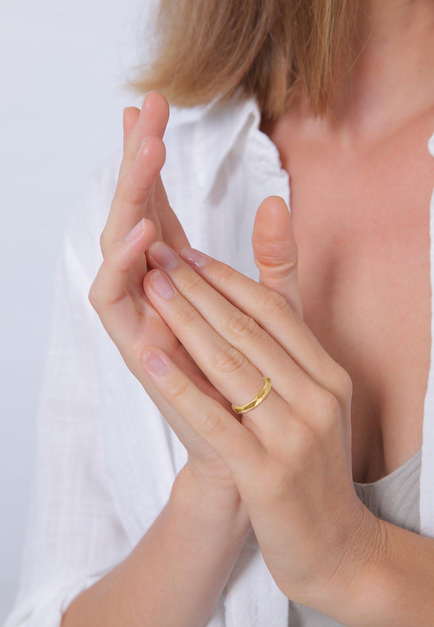 Elli Ring Paarring Trauring Hochzeit Brushed