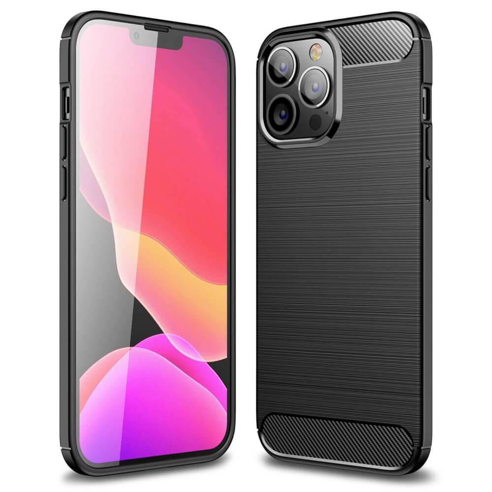 Cover-Discount iPhone 14 Pro Max - Metall Carbon Look Hülle