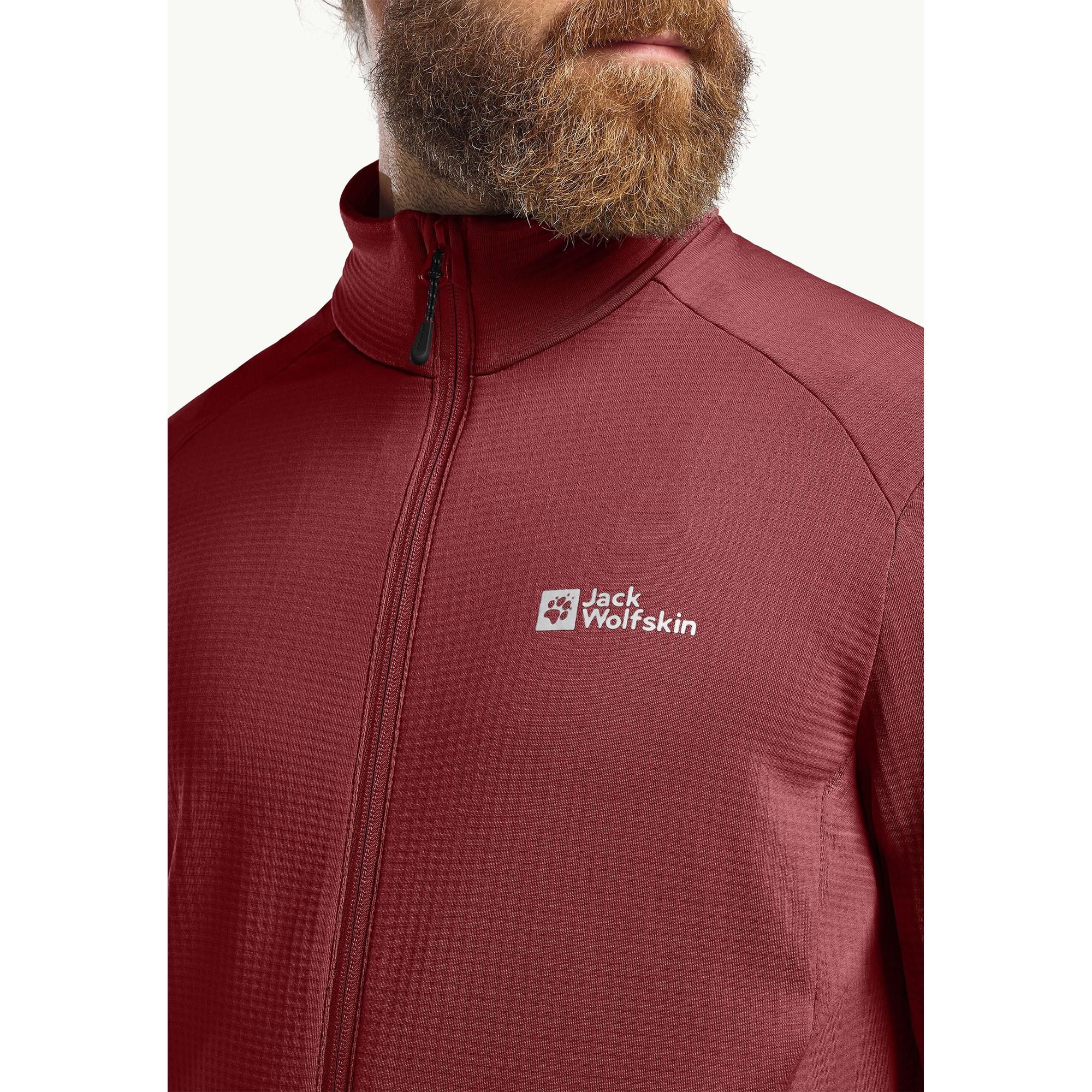 Jack Wolfskin Kolbenberg Fz M Fleecejacke mit Kapuze