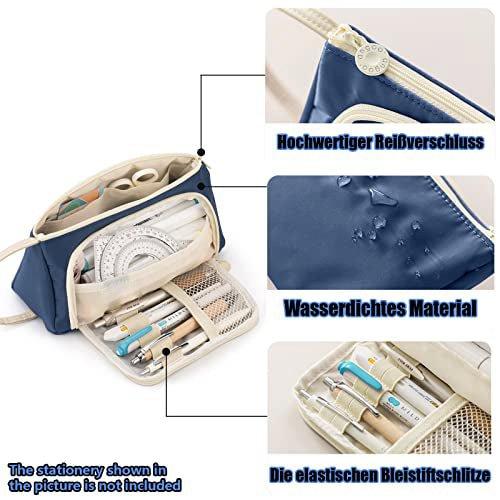 Only-bags.store Federmäppchen Federmäppchen große Kapazität Teenager Federmäppchen für Schule & Büro