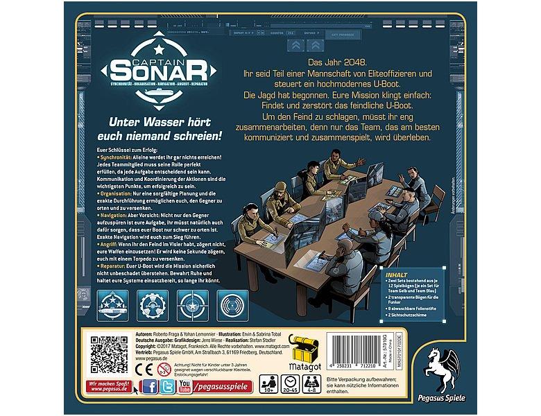 Pegasus Spiele Captain Sonar (DE)