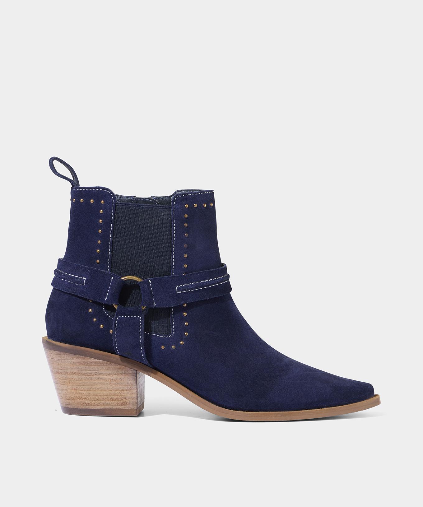 Joe Browns Nietenbesetzte Premium-Wildleder-Stiefeletten