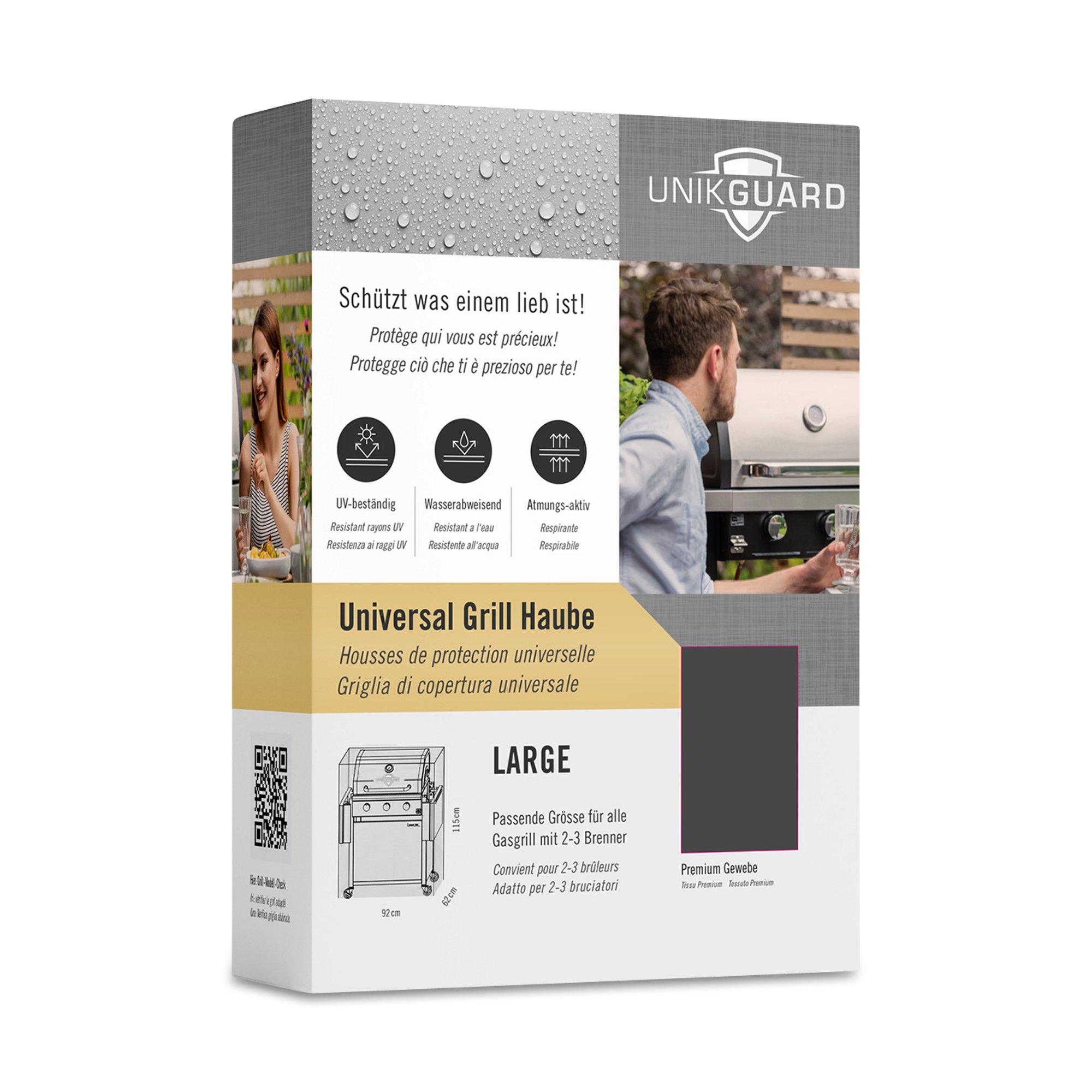 Unikguard Abdeckhaube für den Grill Universal L