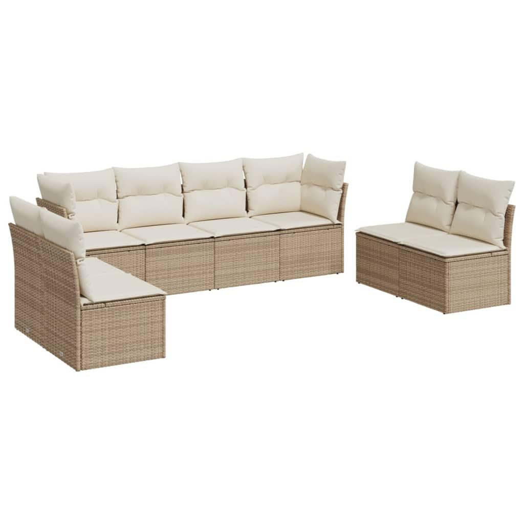 VidaXL Garten sofagarnitur poly-rattan
