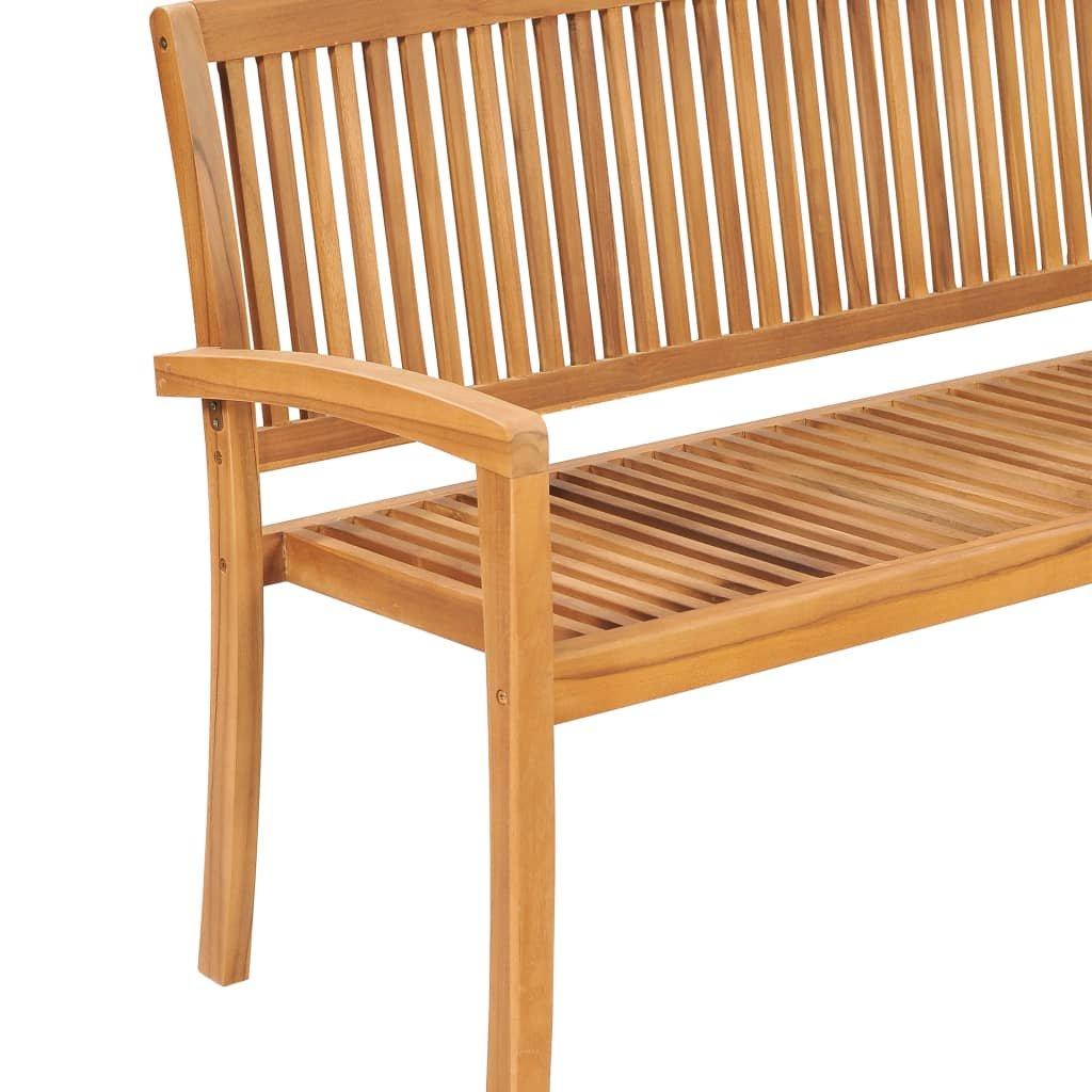 VidaXL Bank teak