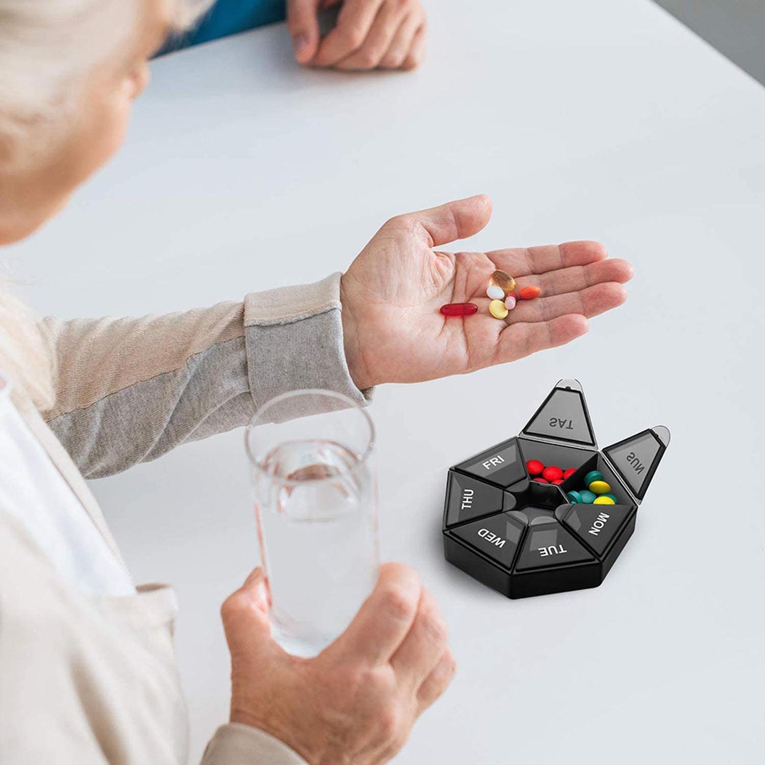 eStore Pillendose - Schwarz