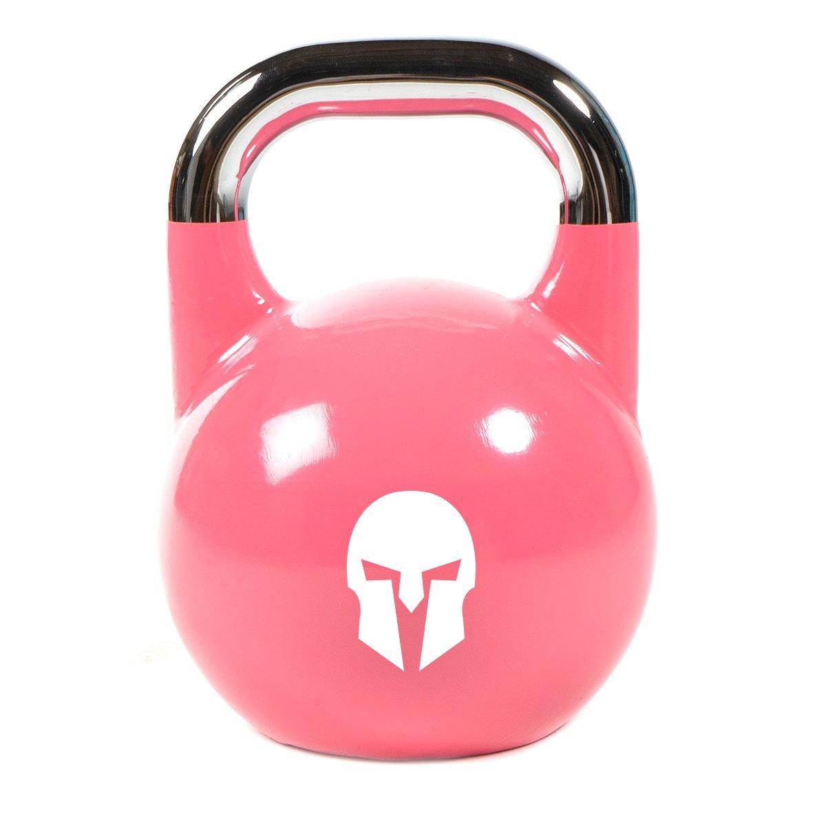GladiatorFit Wettkampf-Kettlebell aus Gusseisen mit aufgemaltem GladiatorFit-Logo