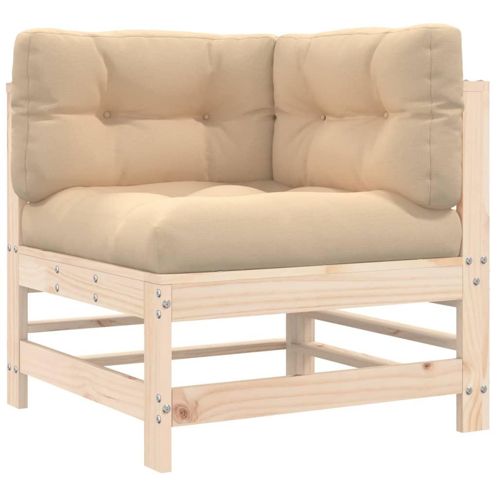 VidaXL Ecksofa holz