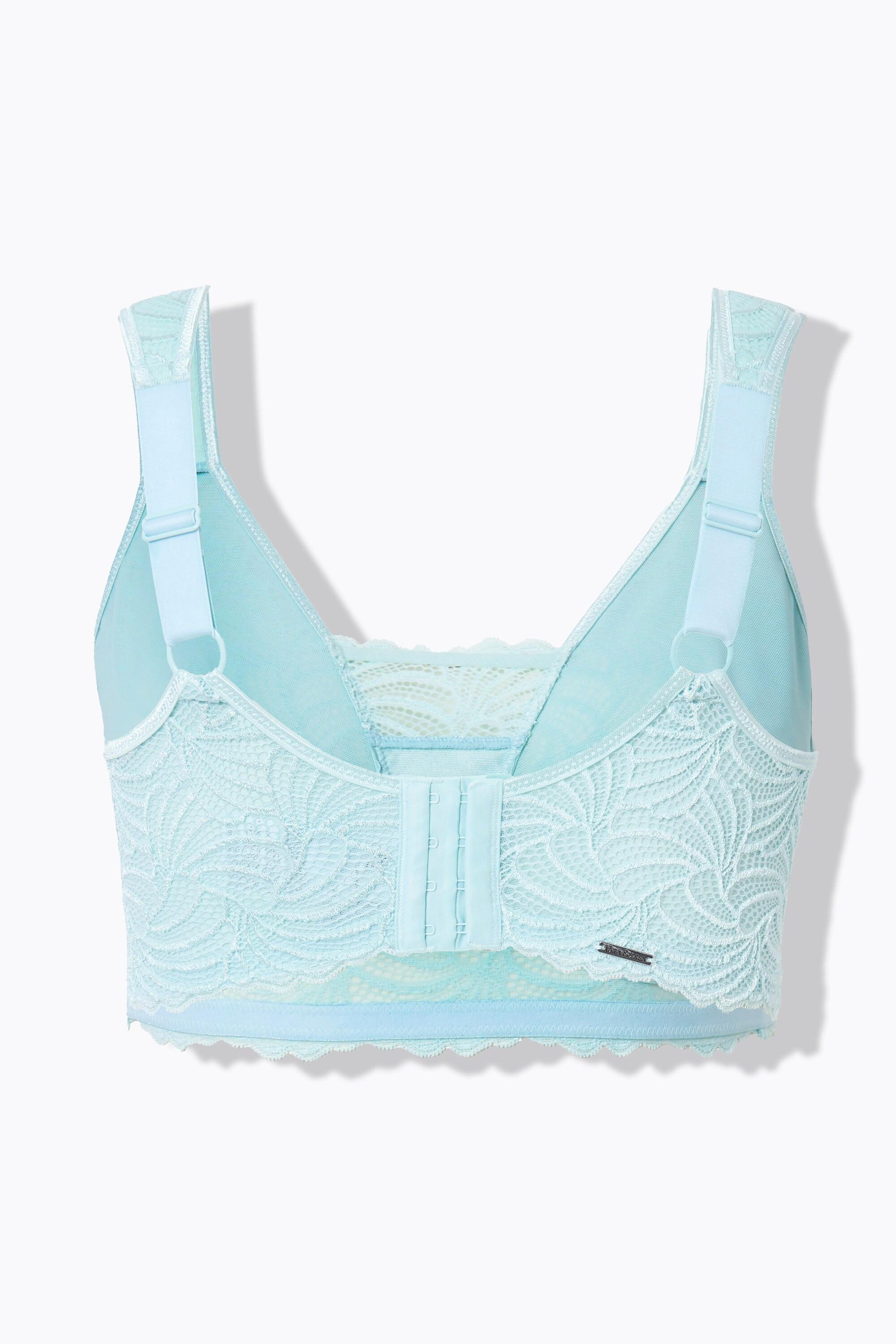 Ulla Popken Bralette, Spitze, ohne Bügel, Cup B - F