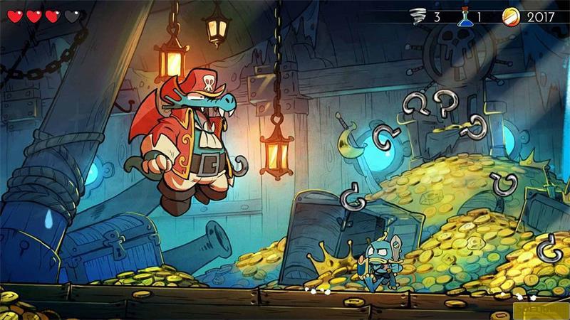 Head-Up Wonder Boy - The Dragon's Trap