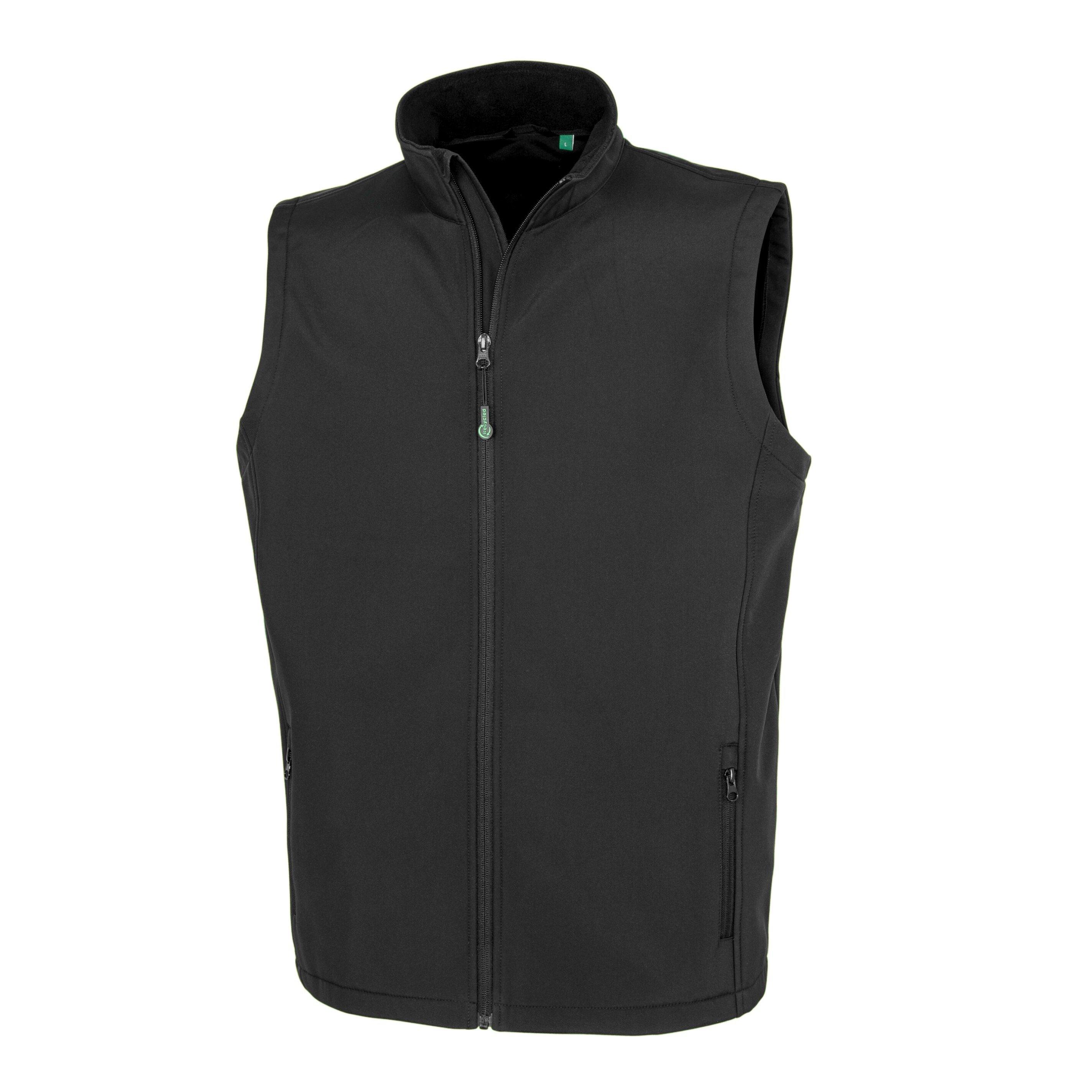 Result recycelter bodywarmer softshell
