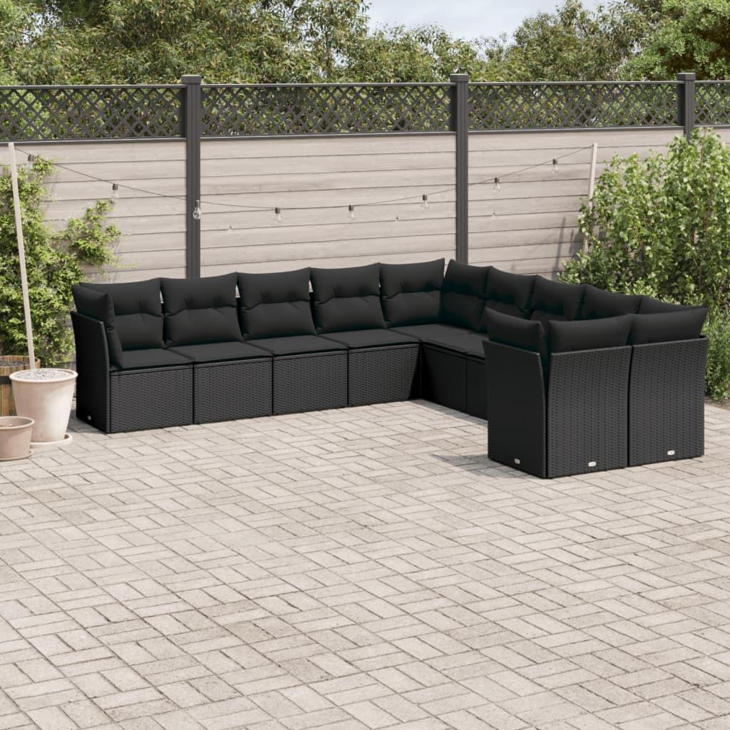 VidaXL Garten sofagarnitur poly-rattan