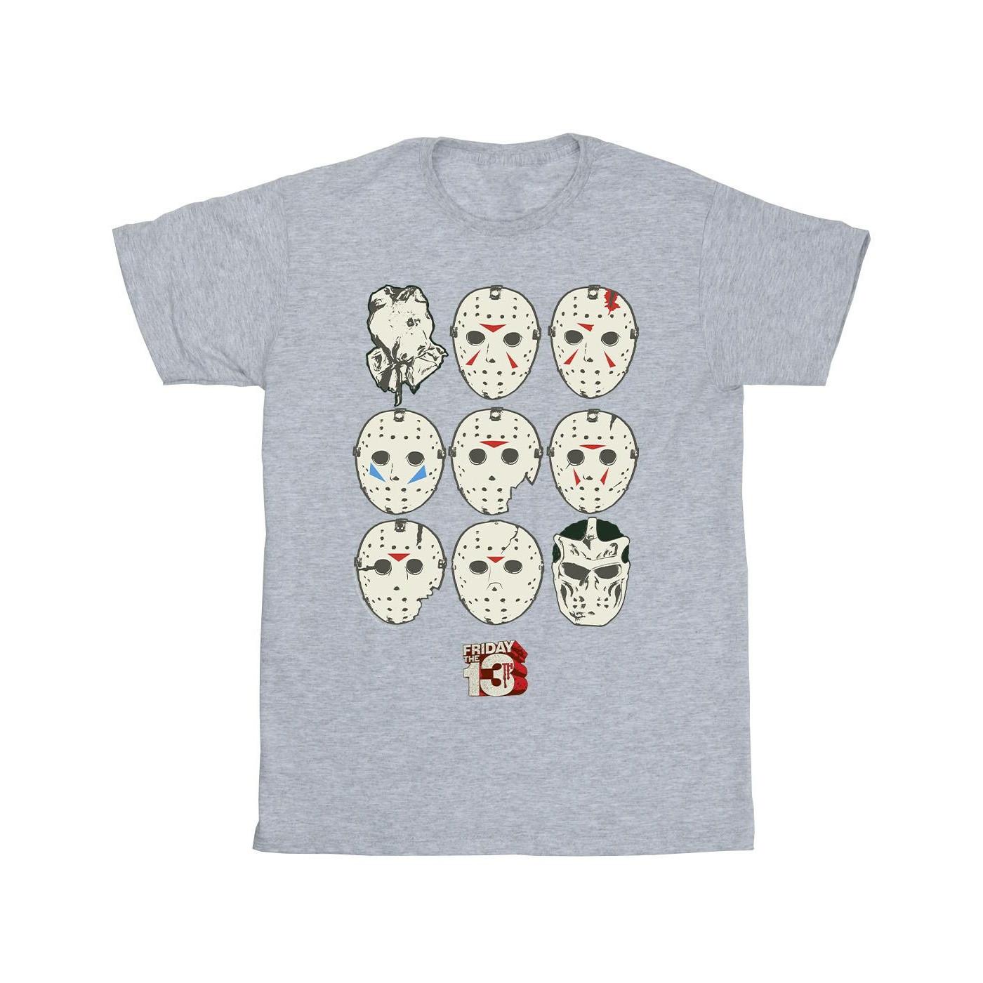 Friday The 13th Friday the 13th Jason Masks T-Shirt