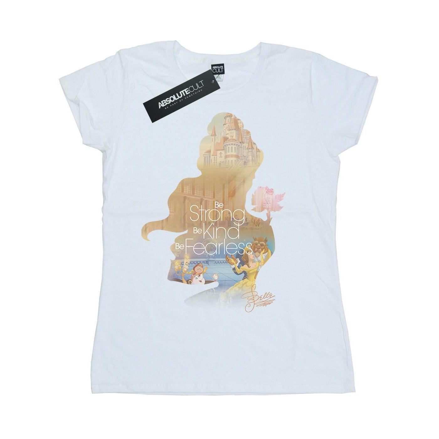 Disney PRINCESS Die Schöne und das Biest Be Strong Be Kind Be Fearless T-Shirt