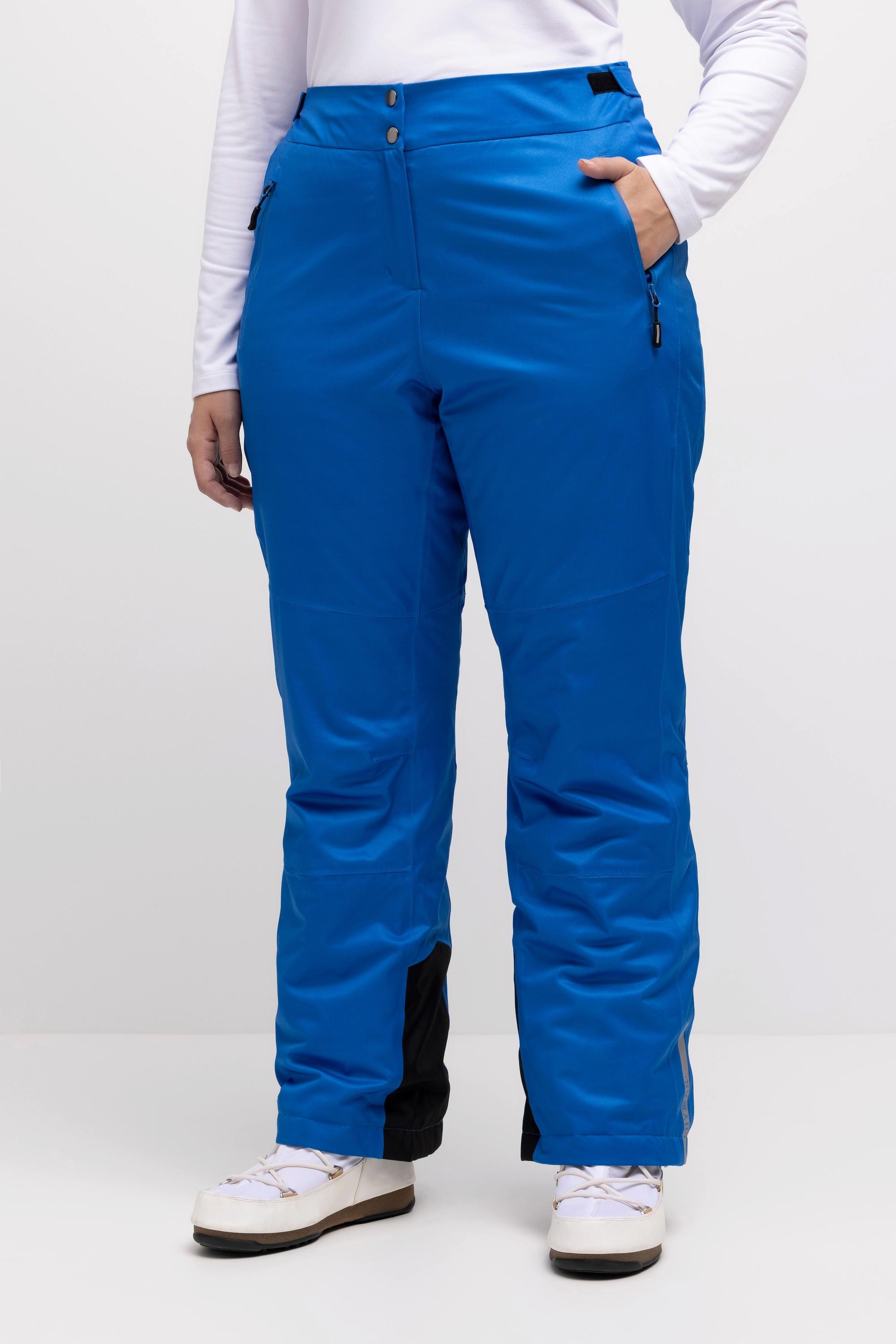 Ulla Popken Wasserdichte Skihose mit Formknie und Schneefang