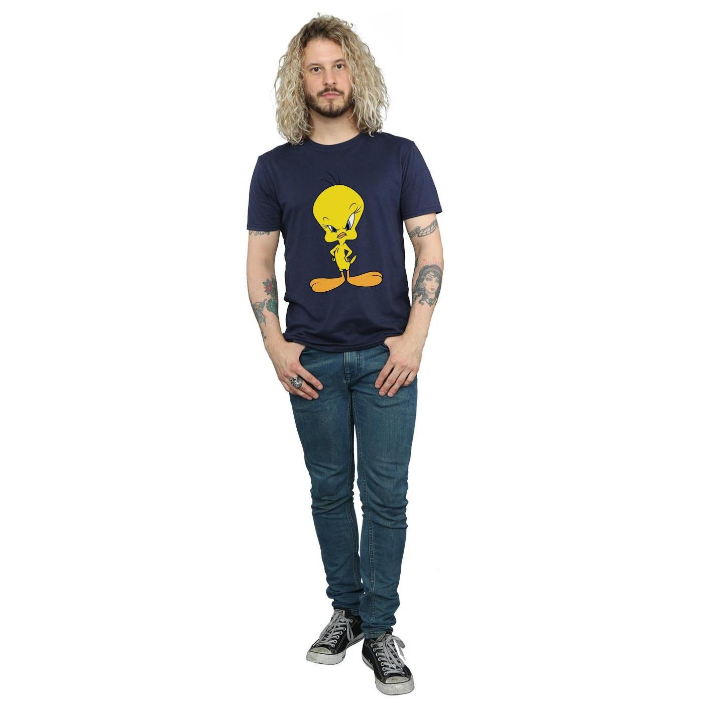 LOONEY TUNES Tweety Bird Angry Print T-Shirt