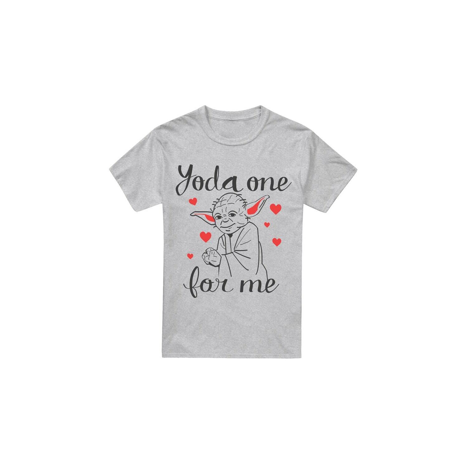 STAR WARS Yoda One For Me Valentinstag T-Shirt
