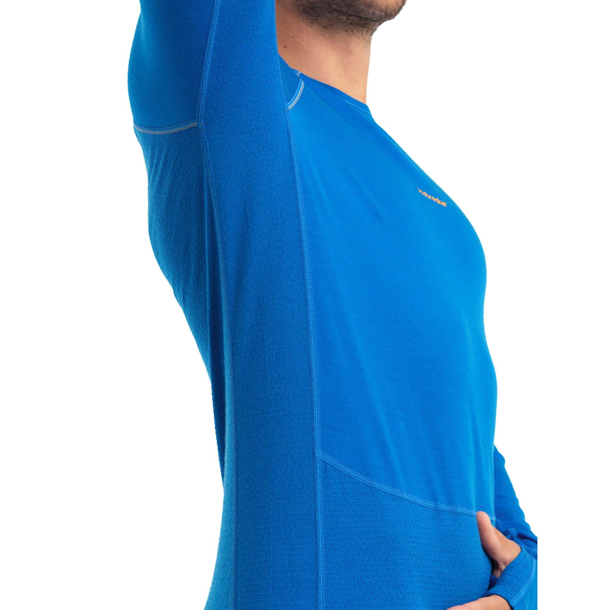 Icebreaker 200 ZoneKnit LS Crewe Thermoshirt, langarm