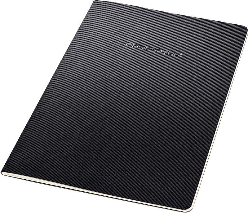 CONCEPTUM CONCEPTUM Notizheft Softc. A4 CO861 Softw-Oberfläche,black,lin,