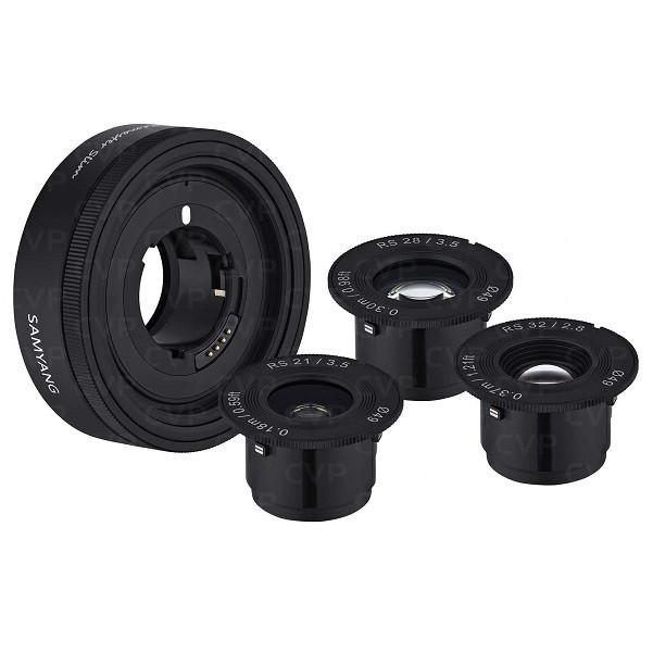 Samyang Samyang RS Pancake-Objektivset für Sony E (21, 28, 32mm)