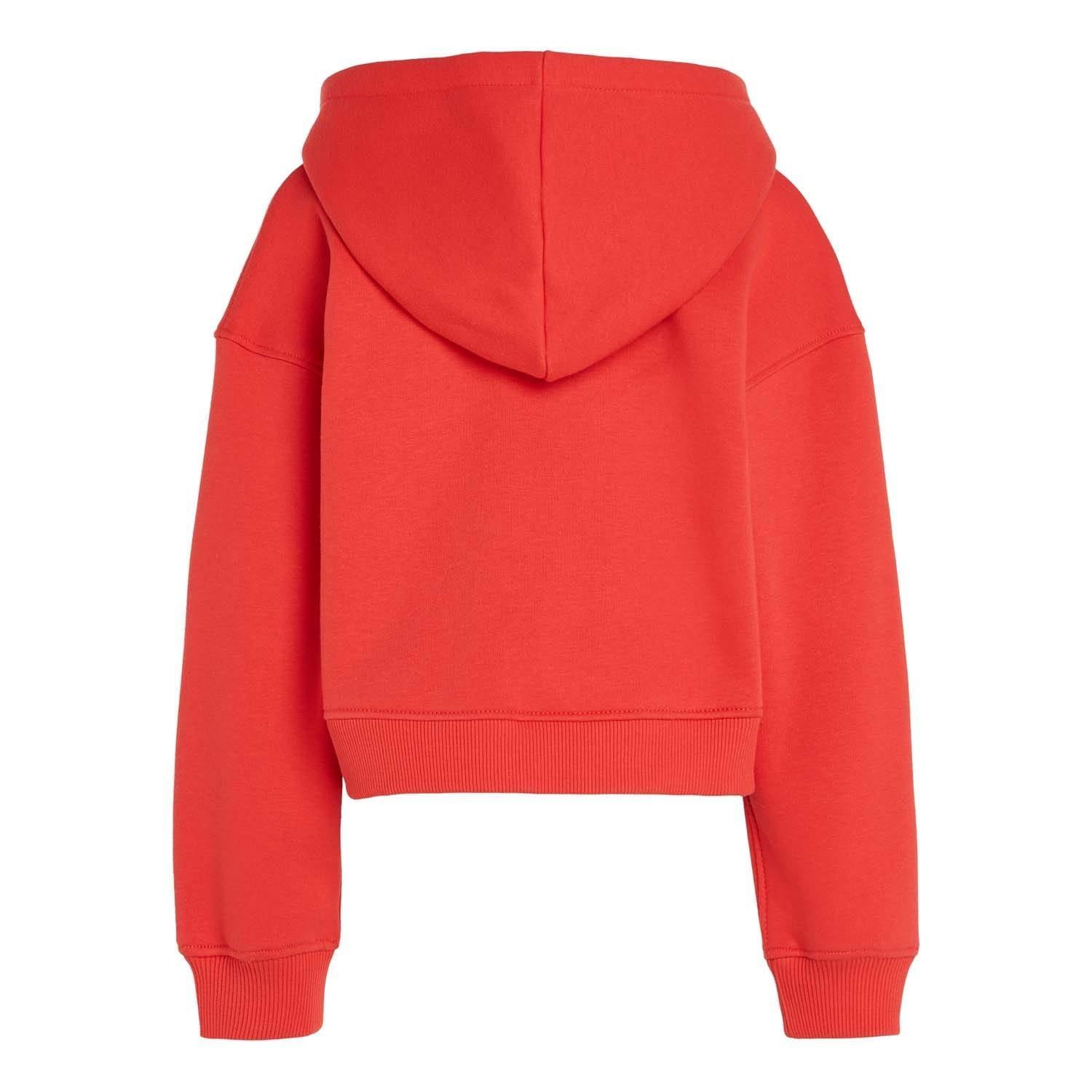 Calvin Klein Hoodie mit durchgehendem Reißverschluss