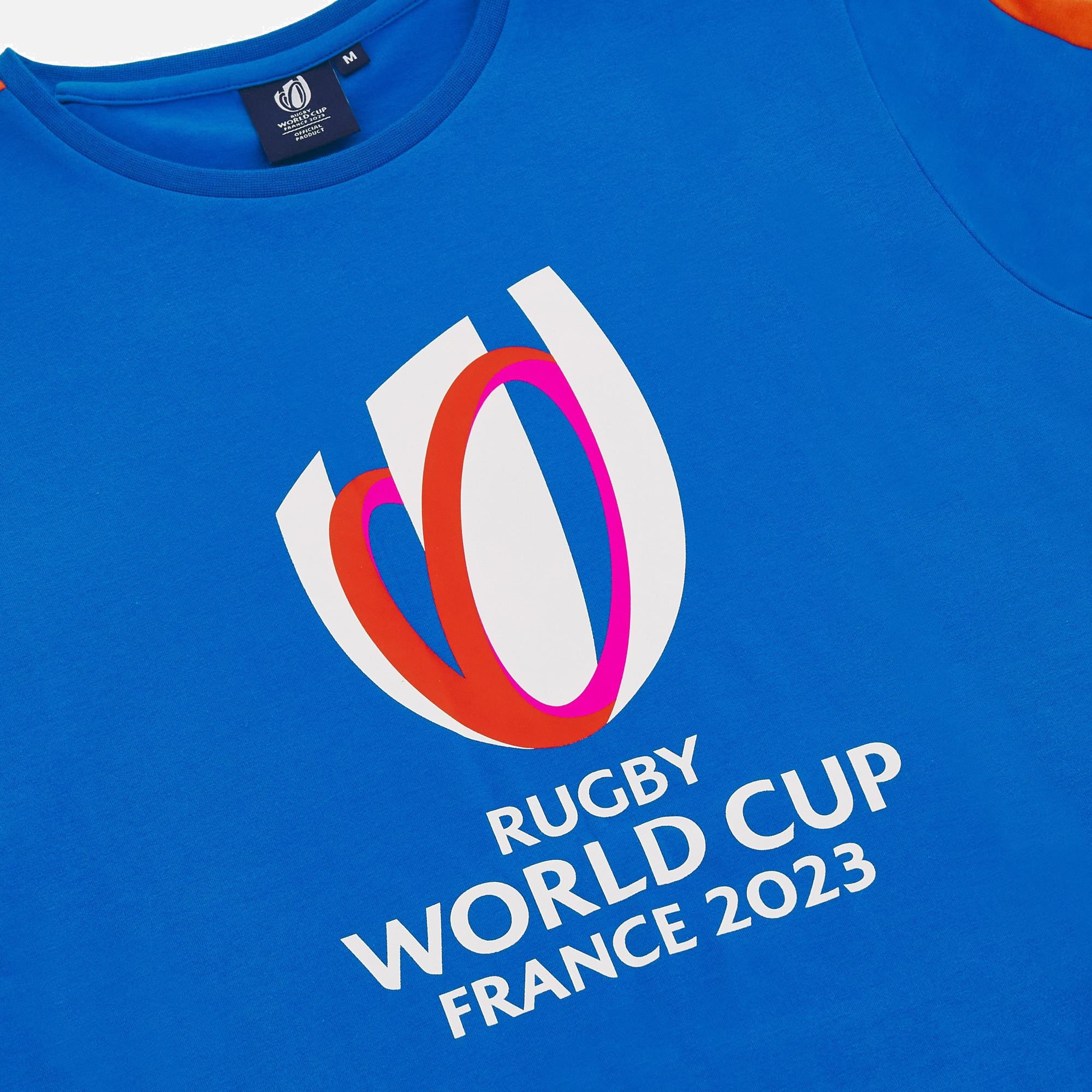 macron RWC France 2023 Polycotton T-Shirt für Damen
