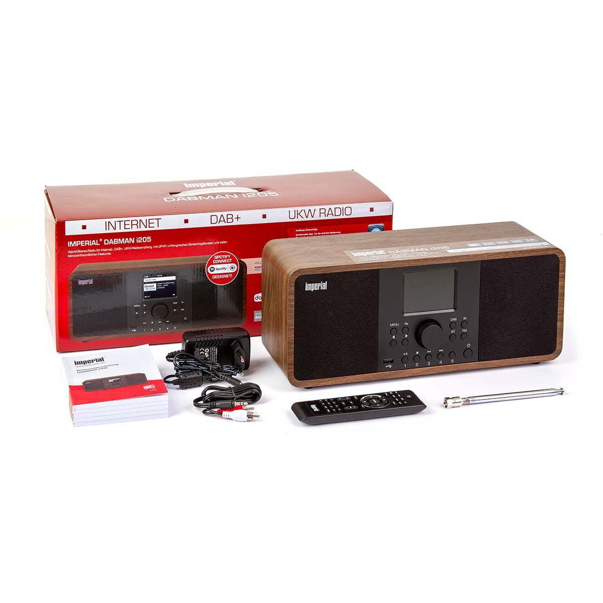 Imperial Stereo Hybrid DAB+/FM Radio DABMAN i205