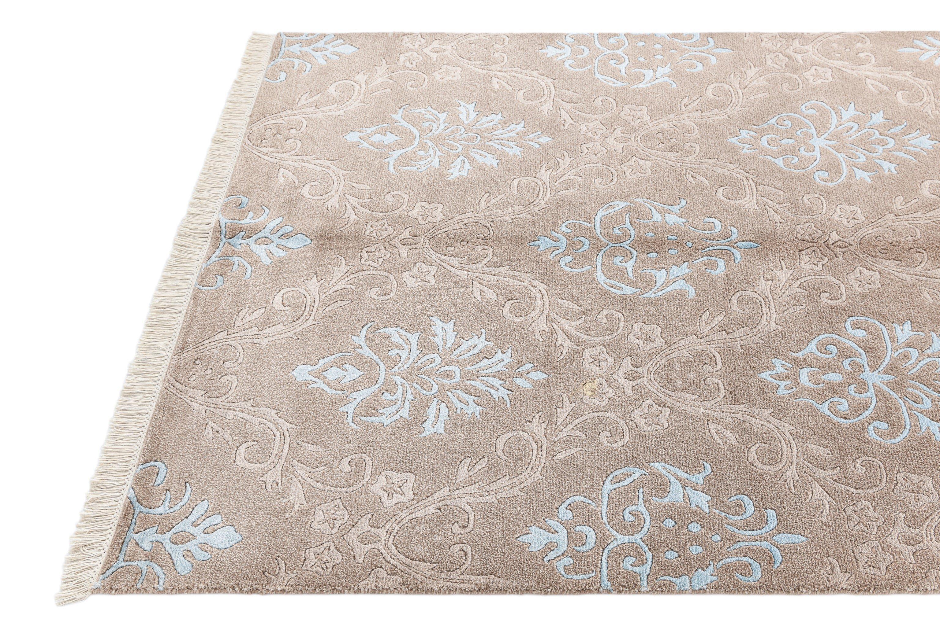 VIDAL Handgemachter Teppich Darya-Indian