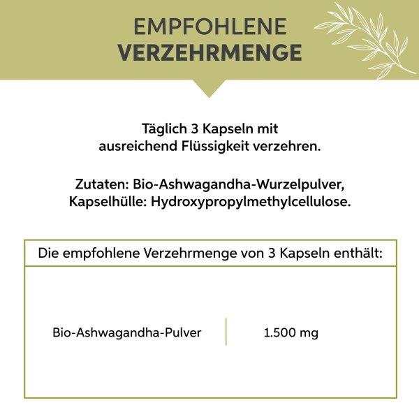 Eltabia Bio Ashwagandha Kapseln