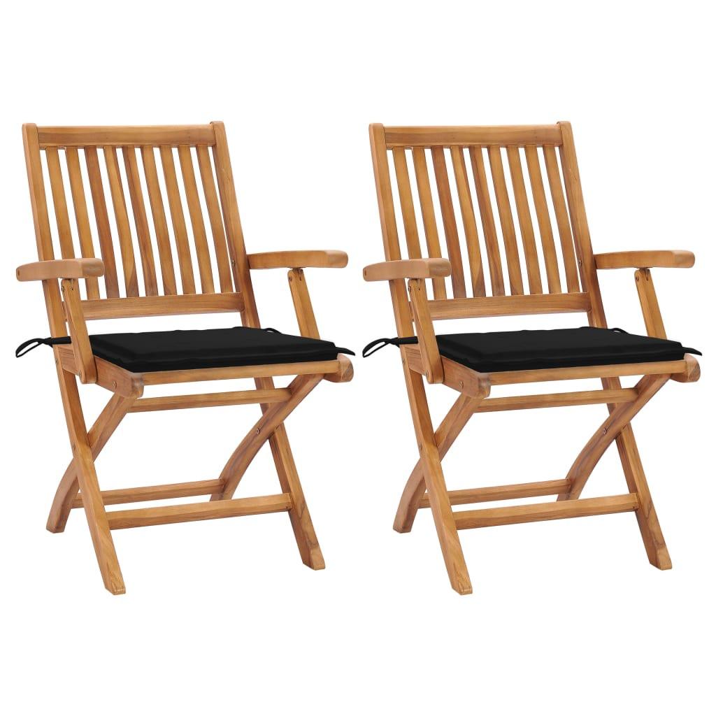 VidaXL Gartenstuhl teak