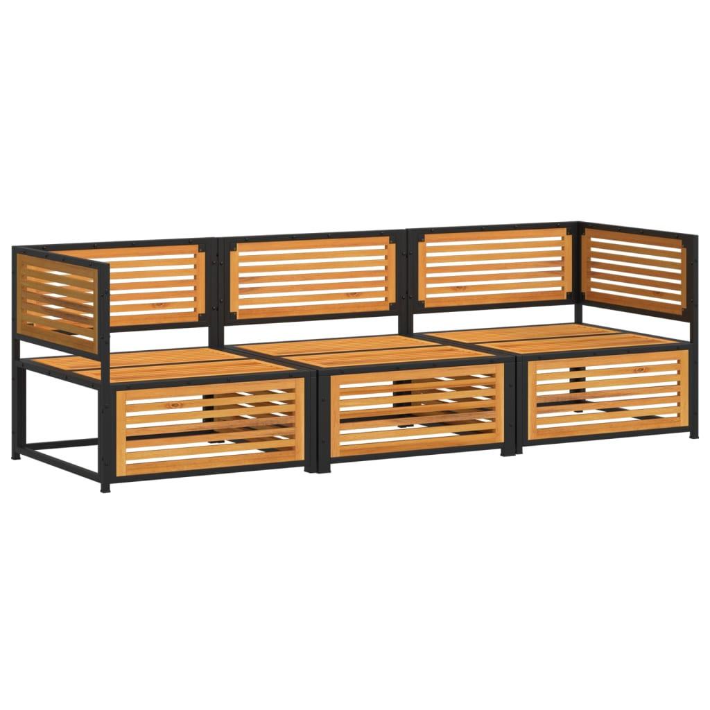 VidaXL Garten sofagarnitur holz