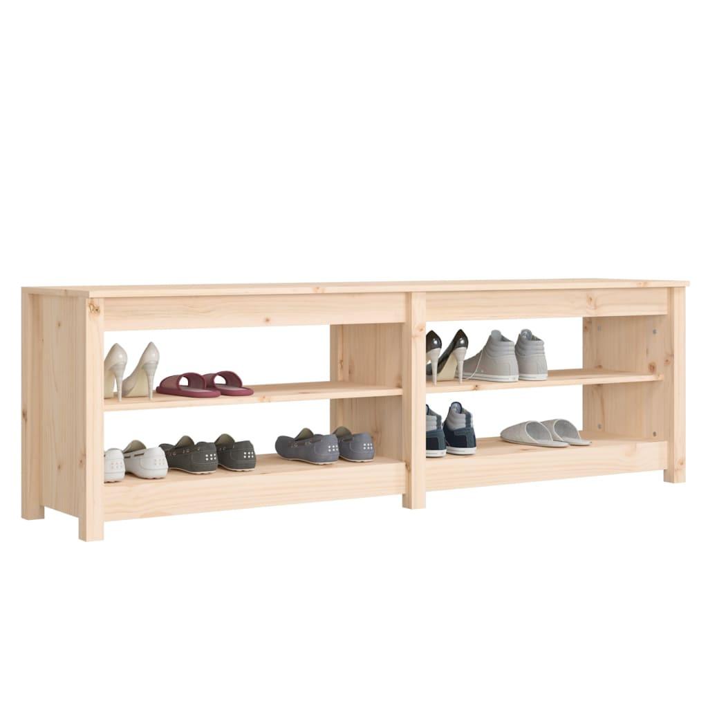 VidaXL Schuhbank holz