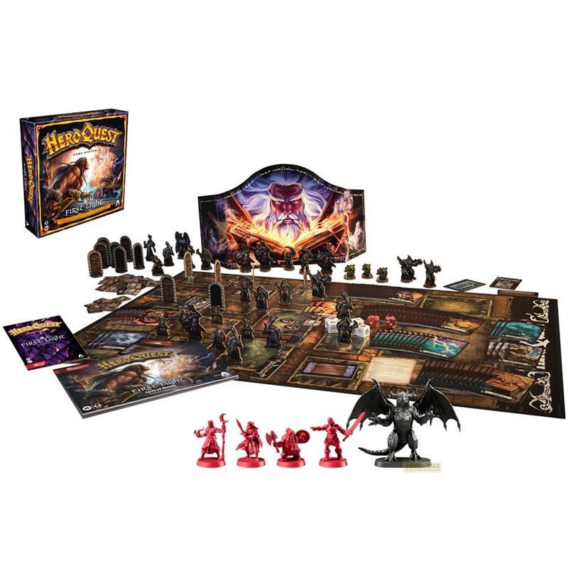 Hasbro HeroQuest Brettspiel First Light *Englische Version*