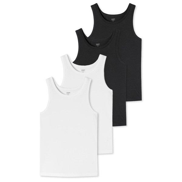 Uncover by Schiesser 4er Pack Basic - Unterhemd / Tanktop