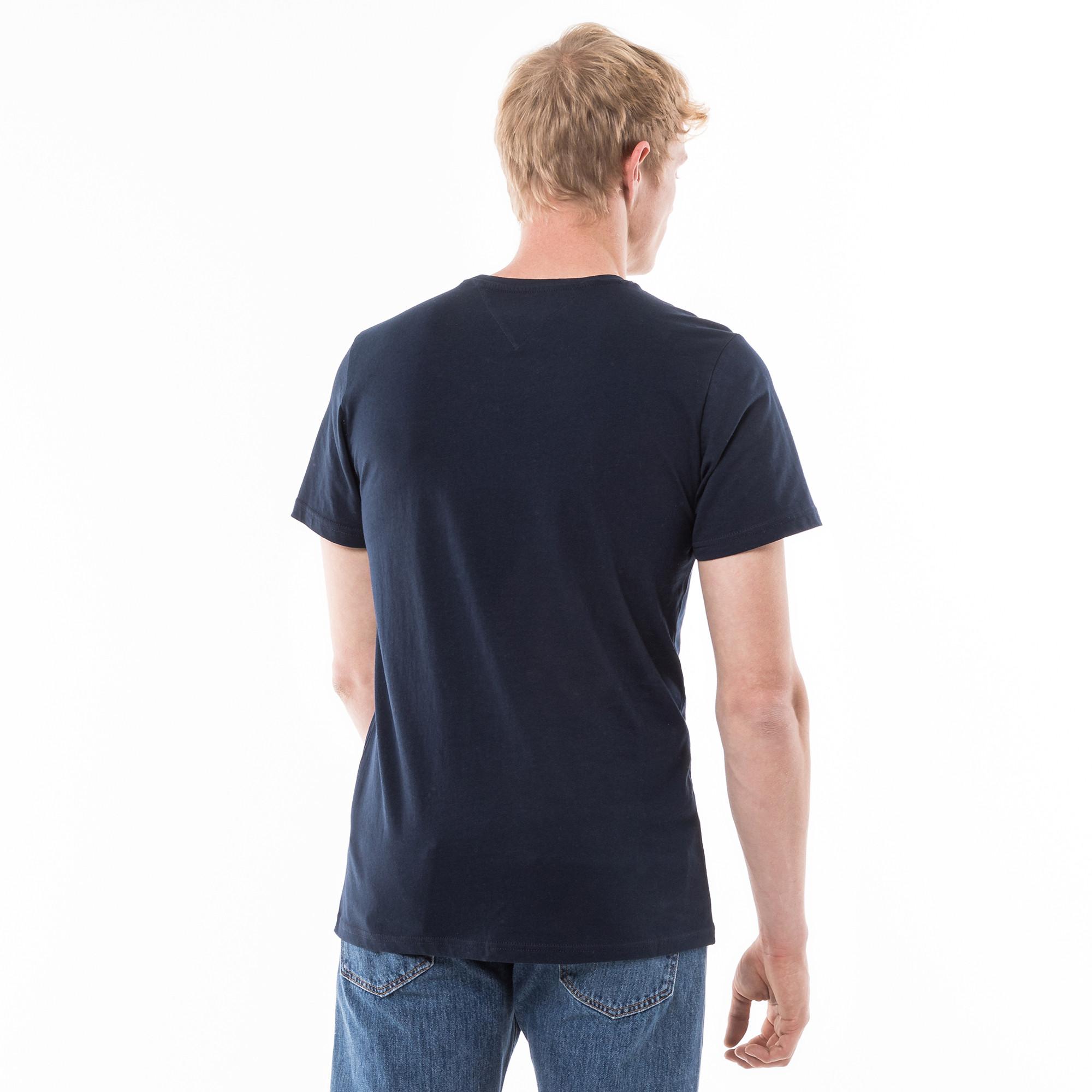 TOMMY JEANS TJM Slim Essential Flag Tee