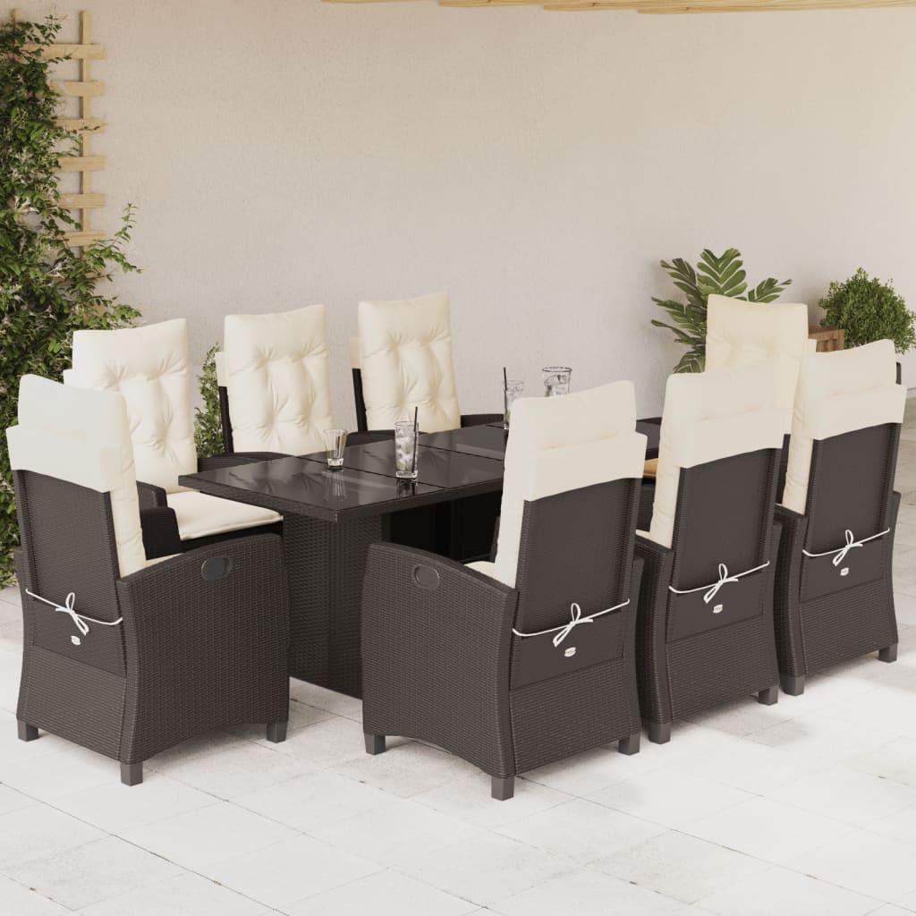 VidaXL Garten essgruppe poly-rattan