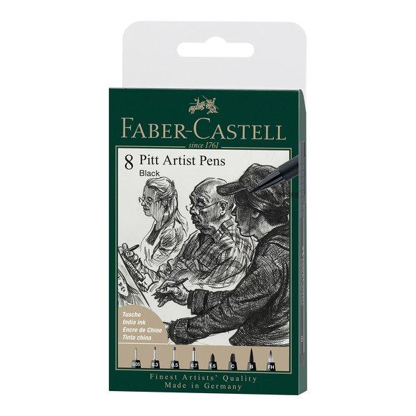 Faber-Castell Tuschestifte in Atelierbox Pitt Artist Pen