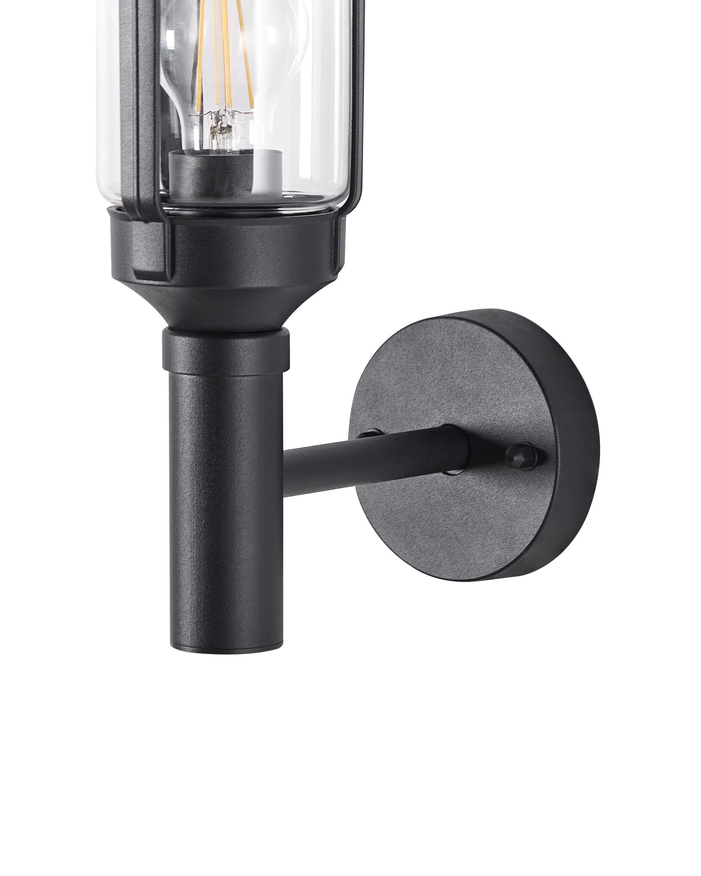 Beliani Aussenwandleuchte aus Aluminium Modern TIZU