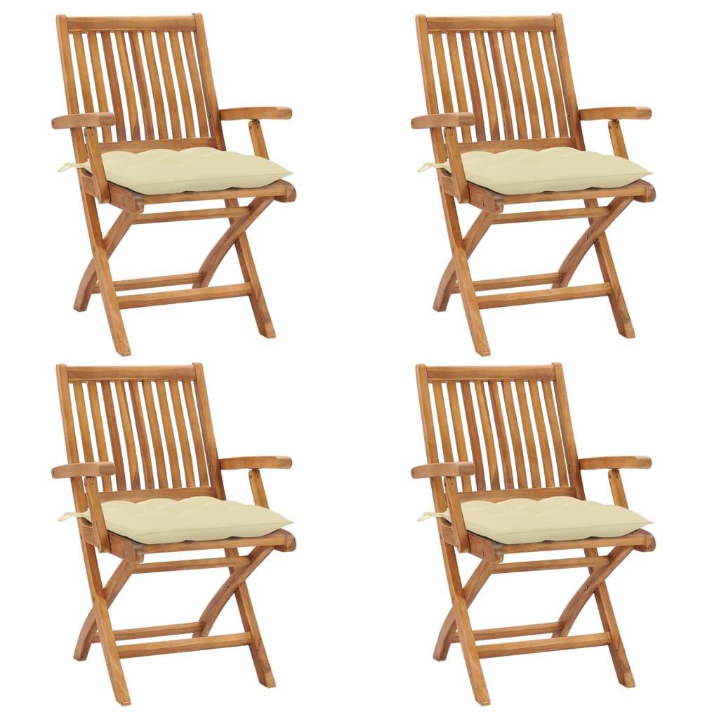 VidaXL Gartenstuhl holz