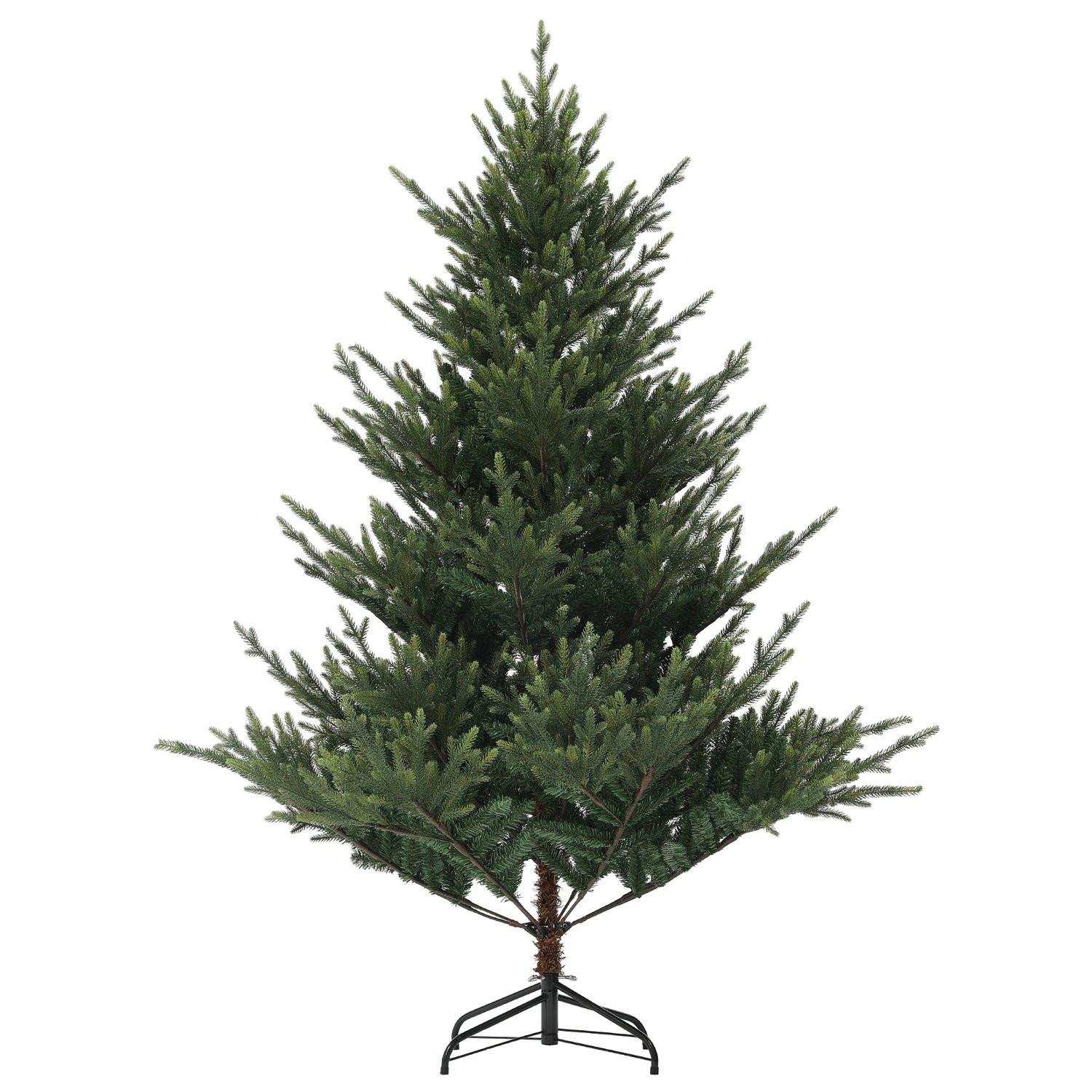 Northio Künstlicher Weihnachtsbaum, 180 cm Christbaum mit 1046 Spitzen, Stahlständer, schwer entflammbar, für Weihnachten Deko, Indoor, Grün