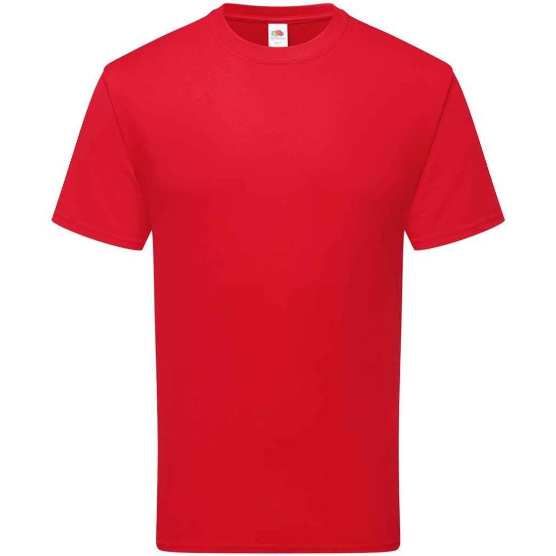 Fruit of the Loom Unifarbenes Kurzarm T-Shirt