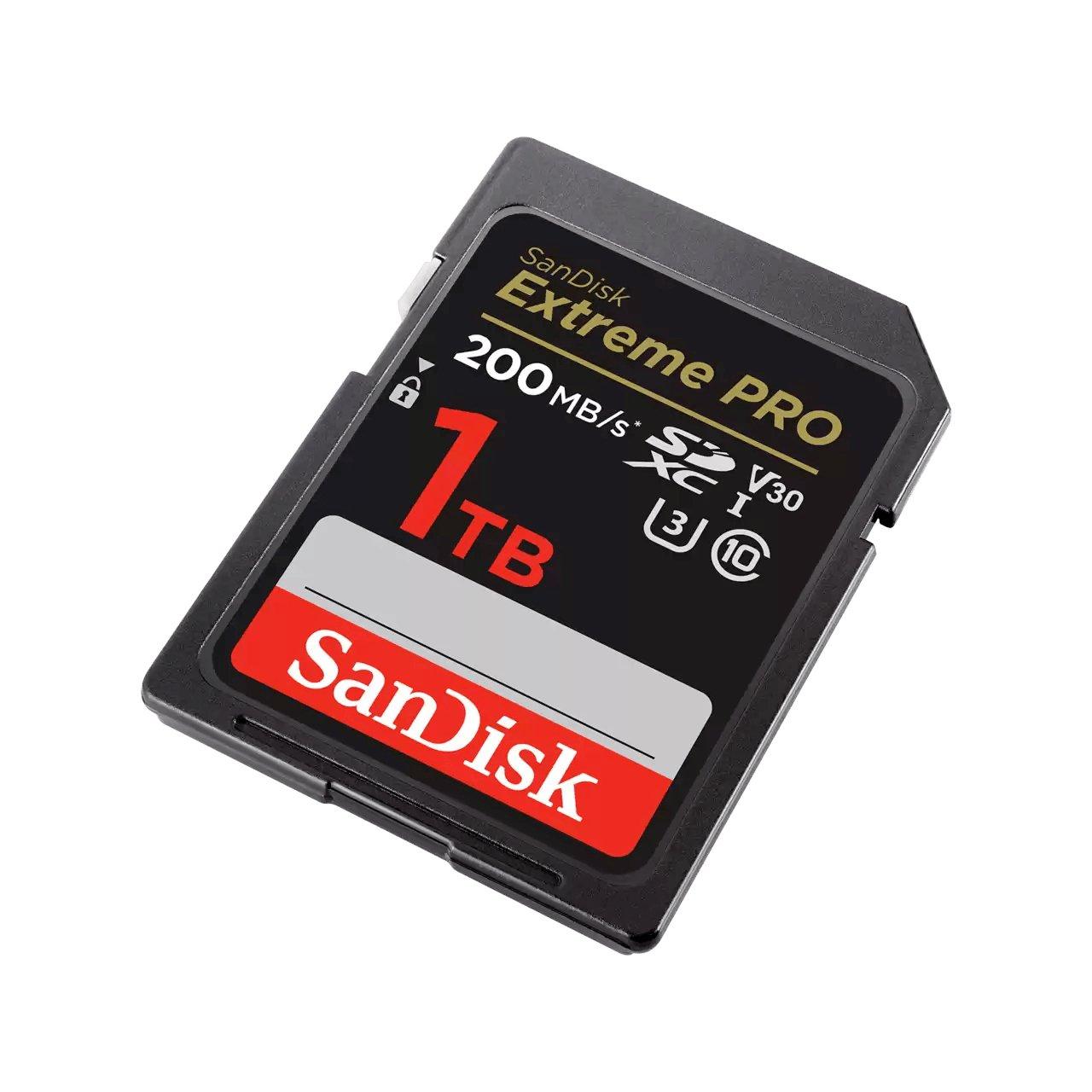 SanDisk SANDISK SDXC Extreme Pro 1 TB 200 MB/s UHS-I C10 V30 U3